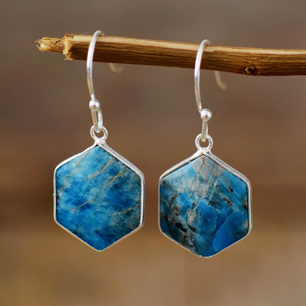 Blue apatite store jewelry