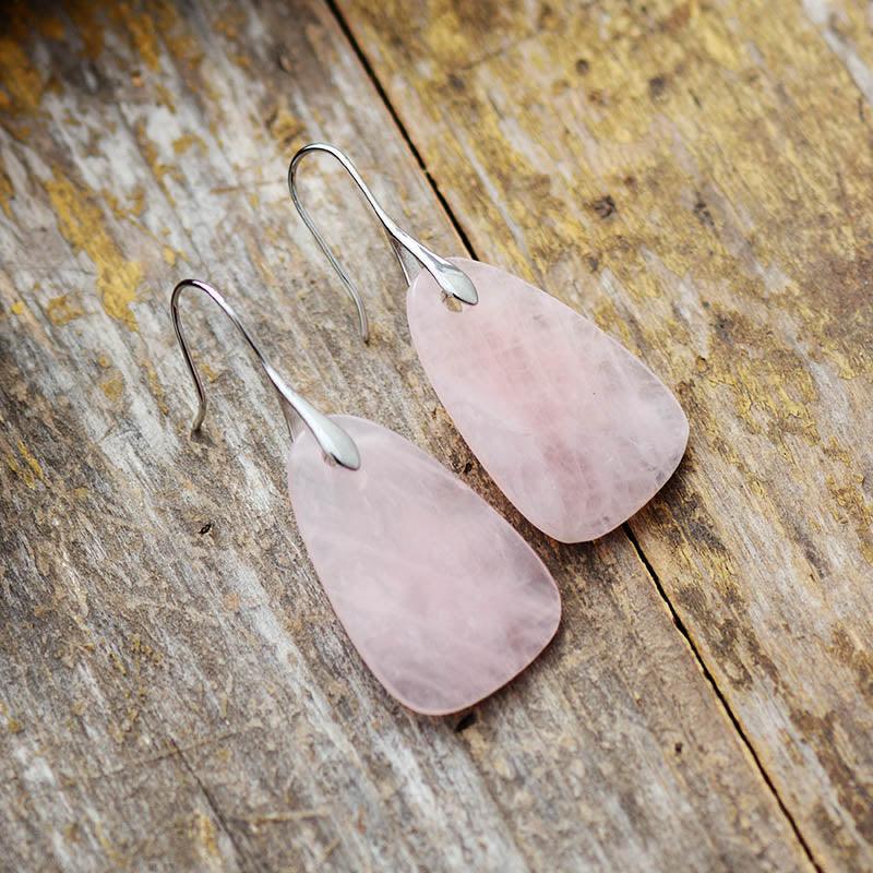 Quartz drop deals earrings