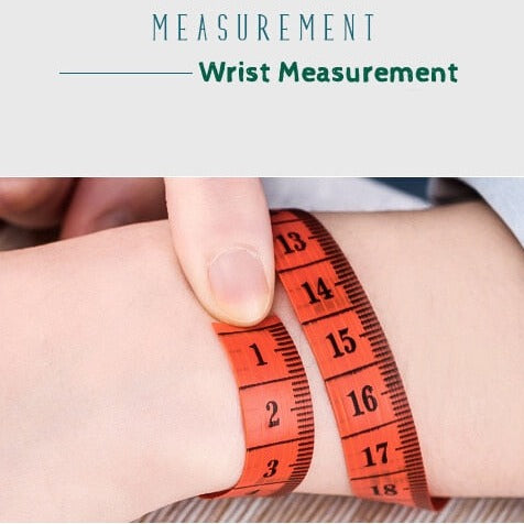 wrist measurement size guide - Allora Jade
