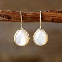 'Yuriyawi' Shell Drop Earrings - Women's Drop Earrings - ALLORA JADE 