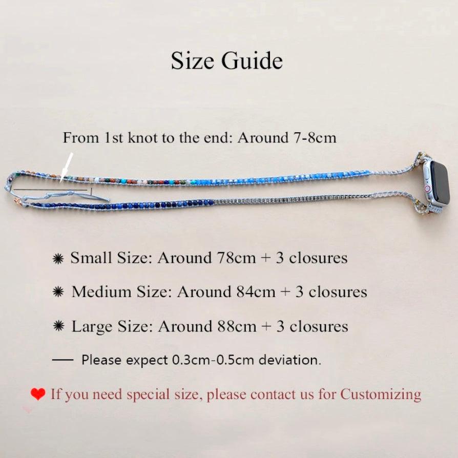 Watch bracelet size online guide