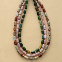 'Maranirra' Earthy Emperor Jasper Choker Necklace - Womens Necklaces Crystal Necklace - Allora Jade