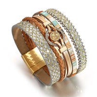 'Star' Charm Cuff Bracelet - gold | ALLORA JADE