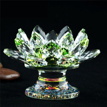 Glass Lotus Candle Holder | Shop Home Decor Australia | ALLORA JADE ...