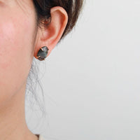 'Balanda' Labradorite Stud Earrings - Womens Earrings Crystal Earrings - Allora Jade