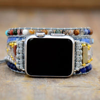 Sodalite & Agate Apple Watch Band - Womens Crystal Watch Bands - Allora Jade