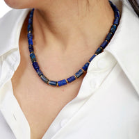 'Maranirra' Natural Crystal Gemstone Choker Necklace - Allora Jade