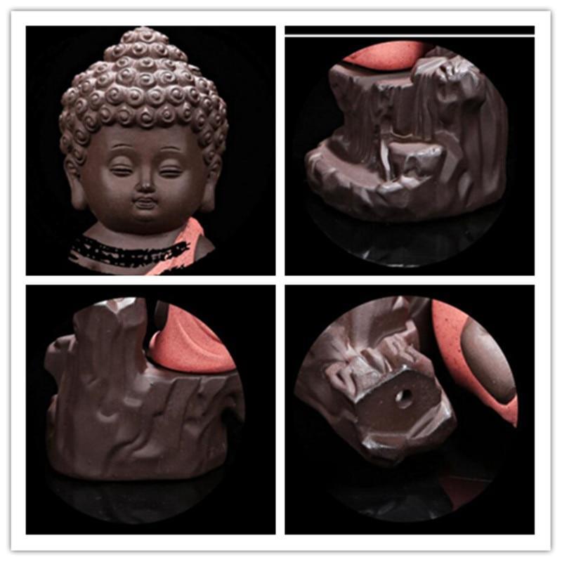 'Little Buddha' Ceramic Incense Holder - Decor Incense Holder - Allora Jade